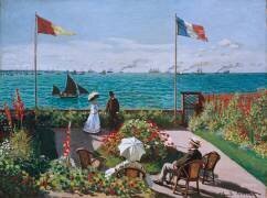 Terrasse à Sainte-Adresse (Claude Monet) - Muzeo.com