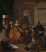 Une fête musicale (Gabriel Metsu) - Muzeo.com