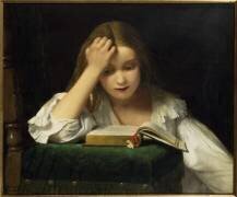 Une lecture tranquille (William Charles Thomas Dobson) - Muzeo.com