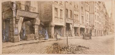 Une rue (Adolphe Martial Potémont) - Muzeo.com