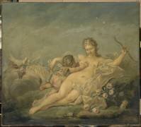 Vénus désarmant l'Amour (François Boucher) - Muzeo.com