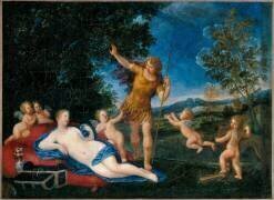 Vénus et Adonis (L'Albane) - Muzeo.com