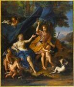 Vénus et Adonis (Louis Boullogne le Jeune) - Muzeo.com