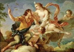Venus and Adonis (Charles Joseph Natoire) - Muzeo.com