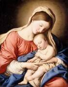 Vierge à l'Enfant (Giovanni Battista Salvi) - Muzeo.com