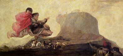 Vision fantastique (Francisco de Goya) - Muzeo.com