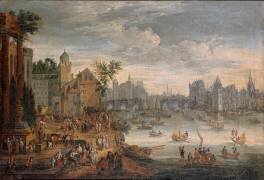 Vue de Paris (Mathys Schoevaerdts) - Muzeo.com