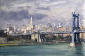 Manhattan Bridge (Julian Barrow) - Muzeo.com