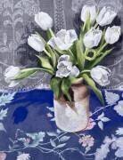 Tulipes blanches (Cristiana Angelini) - Muzeo.com