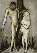 Adam et Eve (Max Beckmann) - Muzeo.com