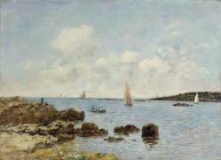 Antibes (Eugène Boudin) - Muzeo.com