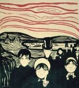Anxiété (Edvard Munch) - Muzeo.com