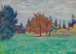 Arbre jaune (Pierre Bonnard) - Muzeo.com