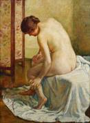 Baigneuse (Theo van Rysselberghe) - Muzeo.com