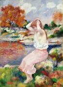 Baigneuse (Auguste Renoir) - Muzeo.com