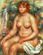 Baigneuse assise (Auguste Renoir) - Muzeo.com