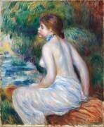 Baigneuse assise (Auguste Renoir) - Muzeo.com
