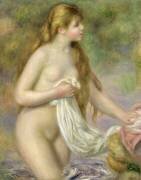 Baigneuse aux cheveux longs (Auguste Renoir) - Muzeo.com