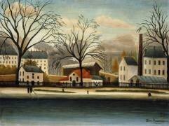 Banlieue (Henri Rousseau) - Muzeo.com