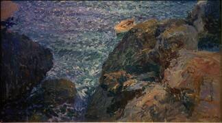 Bateau blanc, Jávea (Joaquin Sorolla y Bastida) - Muzeo.com