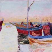 Bateaux à Cannes (Pierre Bonnard) - Muzeo.com
