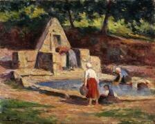 Blanchisseuses (Maximilien Luce) - Muzeo.com