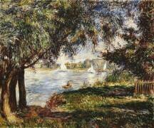 Bougival (Auguste Renoir) - Muzeo.com