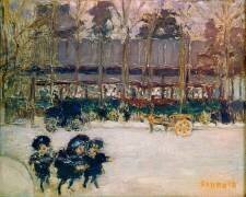 Boulevard de Clichy (Pierre Bonnard) - Muzeo.com