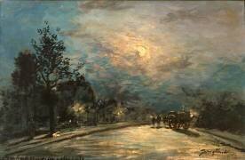 Boulevard du Montparnasse (Johan Barthold Jongkind) - Muzeo.com