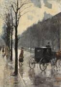 Boulevard Kurfurstendamm (Lesser Ury) - Muzeo.com