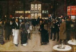 Boulevard parisien (Jean Béraud) - Muzeo.com