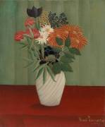 Bouquet de Fleurs avec Asters de Chine et Tokyos (Henri Rousseau) - Muzeo.com