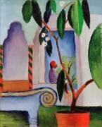 Café arabe (August Macke) - Muzeo.com