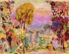 Campagne de violettes (Pierre Bonnard) - Muzeo.com