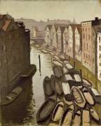 Canal à Hambourg (Albert Marquet) - Muzeo.com