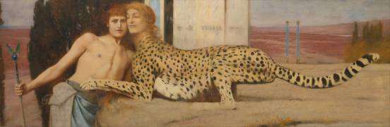 Caresses (Fernand Khnopff) - Muzeo.com