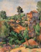 Carrière de Bibemus (Paul Cézanne) - Muzeo.com