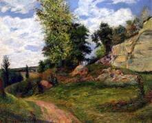 Carrières à Pontoise (Paul Gauguin) - Muzeo.com