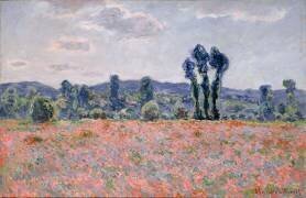 Champ de coquelicots (Claude Monet) - Muzeo.com