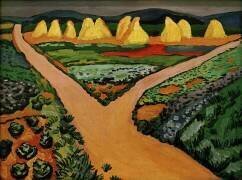 Champ de légumes (August Macke) - Muzeo.com