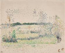 Champs au soleil (Camille Pissarro) - Muzeo.com