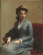 Charlotte Dubourg (1850-1921), soeur de la femme de l'artiste (Henri Fantin-Latour) - Muzeo.com
