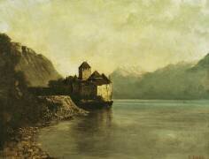 Château de Chillon (Gustave Courbet) - Muzeo.com