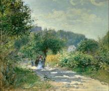 Chemin vers Louveciennes (Auguste Renoir) - Muzeo.com