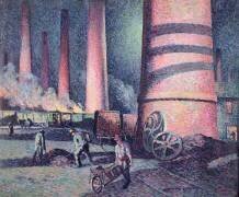 Cheminées d'usine (Maximilien Luce) - Muzeo.com