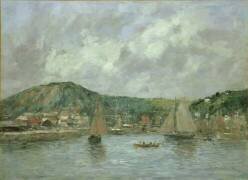 Cherbourg (Eugène Boudin) - Muzeo.com