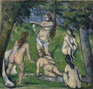 Cinq baigneuses (Paul Cézanne) - Muzeo.com
