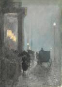 Cinquième avenue, soirée (Childe Hassam) - Muzeo.com