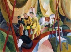 Cirque (August Macke) - Muzeo.com