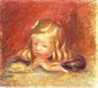 Coco à table (Auguste Renoir) - Muzeo.com